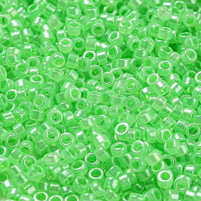 Гальванический прозрачный стеклянный бисер SEED-S042-16A-07-1