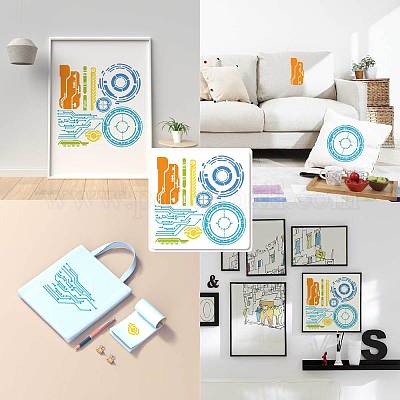 Трафареты для рисования домашних животных DIY-WH20030-001-1