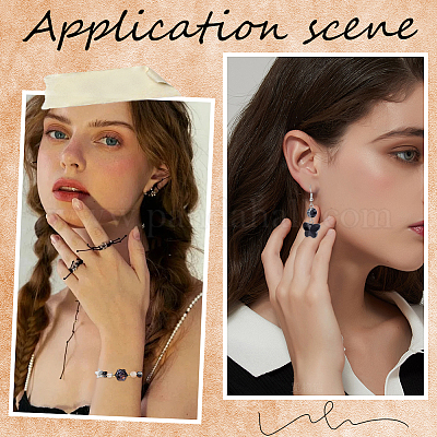 Прозрачные стеклянные бусины GLAA-SC0002-51-1