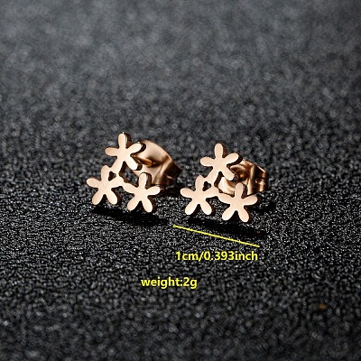 201 серьги-гвоздики из нержавеющей стали&nbsp;FS-WGB18B1-23-1