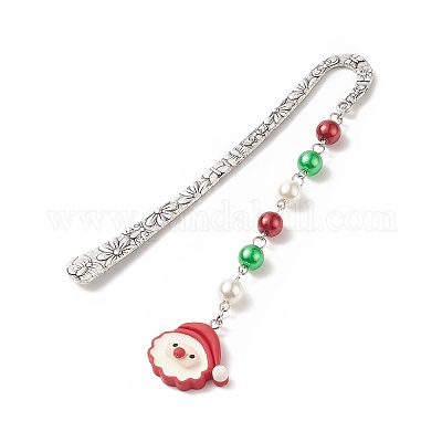 Кулон из смолы с рождественской тематикой AJEW-JK00206-1