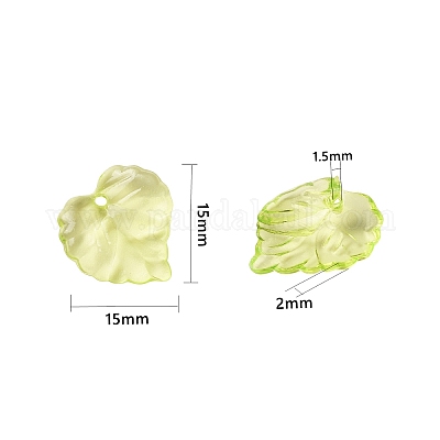 Прозрачные акриловые подвески&nbsp;DBLA410-9-1