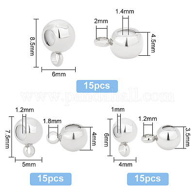 45 шт. 3 стильные латунные поручни&nbsp;KK-PH0006-15S-1