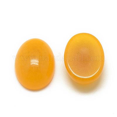 Натурального белого нефрита кабошонов G-R415-14x10-23-1