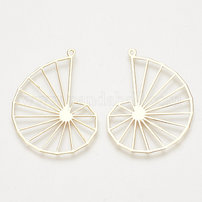 Латунные подвески KK-S343-35G-1