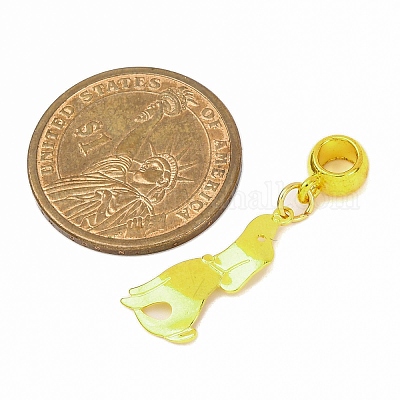 Латунные европейские подвески с подвесками PALLOY-JF04547-1