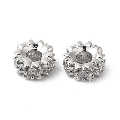 Латунные микро проложить кубических циркония шарики прокладки KK-P234-39P-1