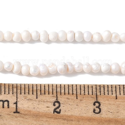 Нити из натурального культивированного пресноводного жемчуга PEAR-I007-07E-01A-1