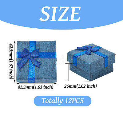 Коробка для ювелирных изделий из картона CON-TAC0011-01A-1