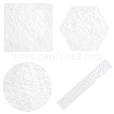 4 шт. 4 стиля акриловых цветных палитровых досок ODIS-CN0001-03-1