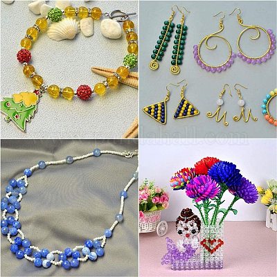 Зажимные бусины из латуни KK-PH0035-14-AB-1