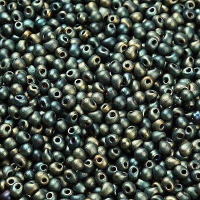 Бусины-капли miyuki 3.4 мм SEED-MY04-DP2008-1