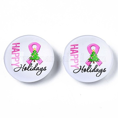 Пуговицы из стеклянной бумаги BUTT-N019-007-C04-1