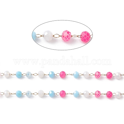 Ручной цепи стекло бисером&nbsp;CHS-P016-46G-04-1