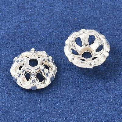 Сплав Цветочная бисера Caps & конусы PALLOY-J357-02S-1