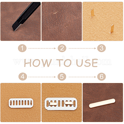 24 комплект 2-х цветных декоративных застежек из цинкового сплава для сумок&nbsp;FIND-WR0010-66-1