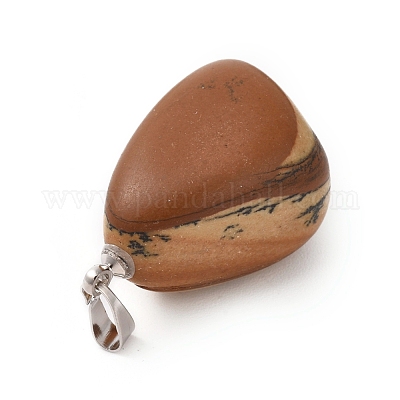 Естественного изображения яшмы подвески G-k302-B18-1