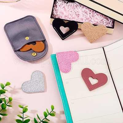 6 шт. 6 стиля закладок из искусственной кожи AJEW-TA0002-03-1