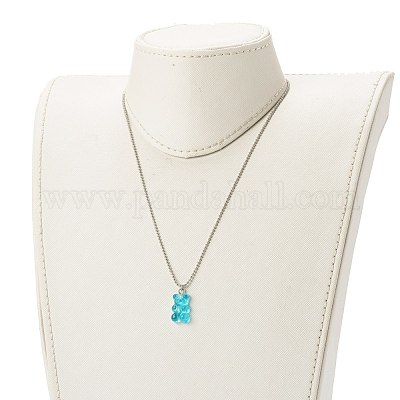 Ожерелья из шариковой цепи из нержавеющей стали 304 NJEW-JN03564-1