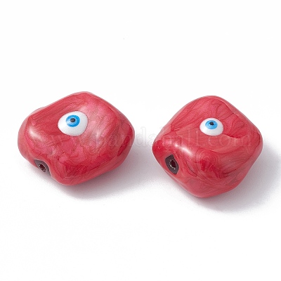 Стеклянные бусины GLAA-A009-04B-1