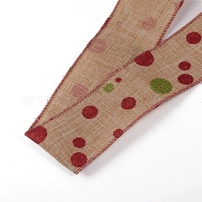 Лента из мешковины SRIB-WH0006-15E-1