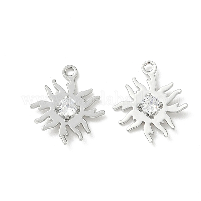 Латунные микро проложить кубического циркония подвески KK-Z136-43A-P-1