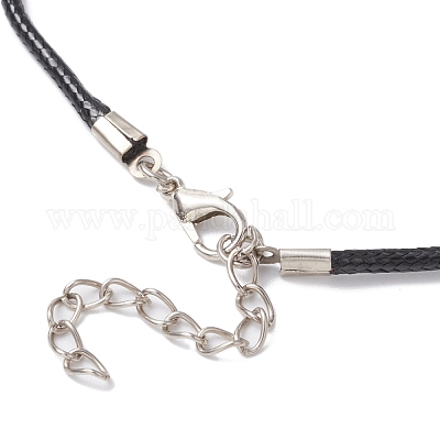 Ожерелья с подвеской в форме капли из стеклянных бус NJEW-MZ00069-01-1