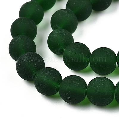 Прозрачные стеклянные бусины GLAA-T032-T10mm-MD22-1