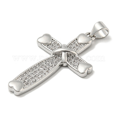 Стойки обшивки латунь микро проложить Циркон подвеску KK-F869-14P-1