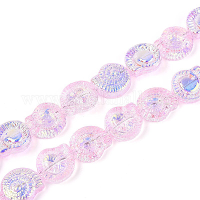 Гальванизируйте прозрачное стекло бисер нитей EGLA-S190-05E-1