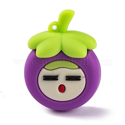 Пластиковые подвески из ПВХ с фруктами KY-S172-08E-1