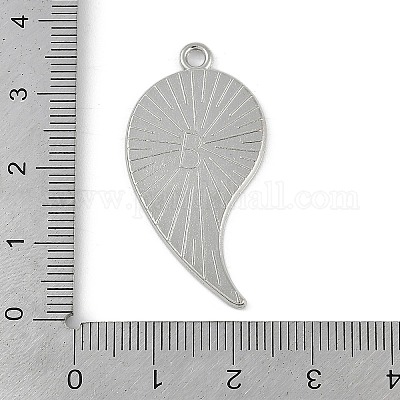 Подвески из эмали и сплава ENAM-D064-01B-1