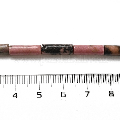 Природные родонит бисер нитей G-D464-35-1