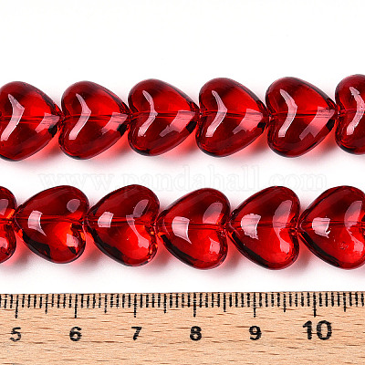 Прозрачные стеклянные бусины нити GLAA-T023-13A-1