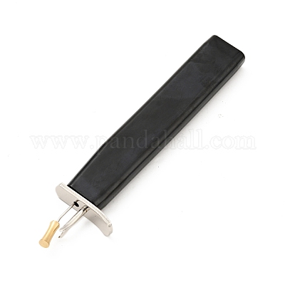 Бисерные узловязатели из оцинкованной стали AJEW-H135-01P-1