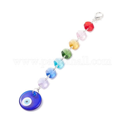 Украшение подвески сглаз лэмпворк ручной работы HJEW-JM00757-1