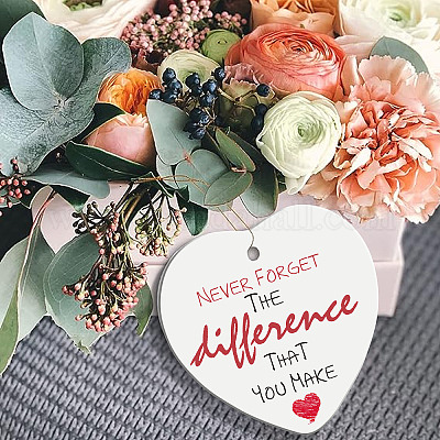 Подвесные украшения из печатного фарфора HJEW-WH0056-006-1