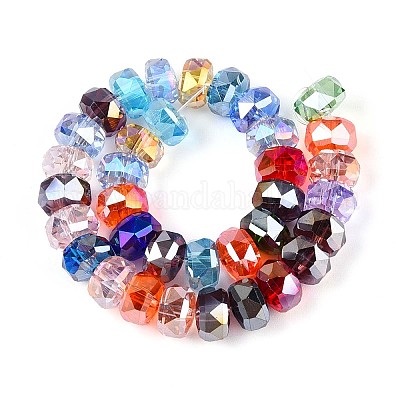 Гальванизируйте прозрачное стекло бисер нитей EGLA-N022-04A-D01-1