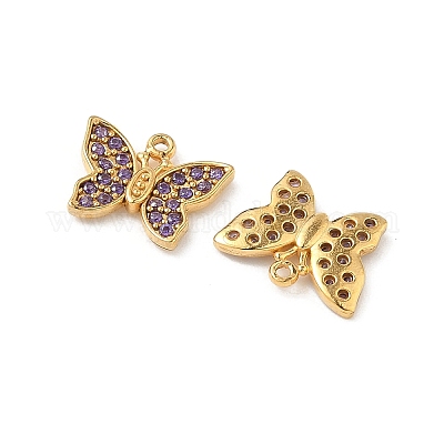 Подвески из нержавеющей стали 304 со стразами STAS-U057-01G-01-1