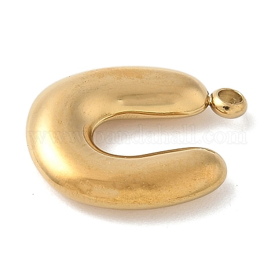 Подвески с инициалами из нержавеющей стали 304 STAS-S186-12U-G-1