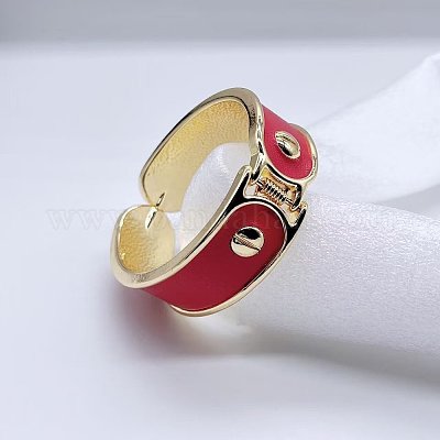 Браслеты-шарниры из сплава и искусственной кожи для женщин FS-WGE9289-01-1