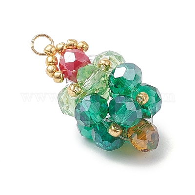 Стеклянные подвески для рождественской елки PALLOY-MZ00976-01-1