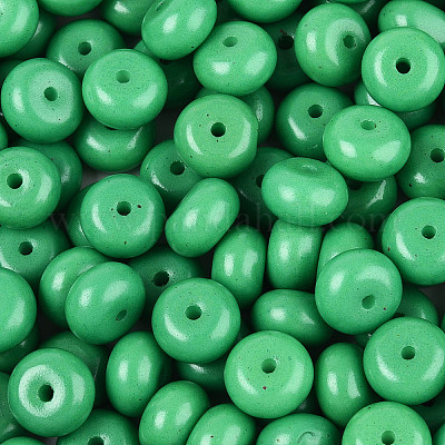 Непрозрачный стеклянный бисер с краской для выпечки SEED-N008-03A-04-1