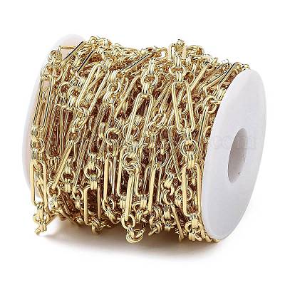 Цепи с овальными звеньями из латуни CHC-G023-06G-1