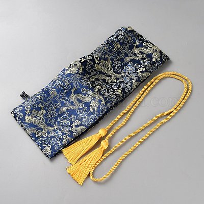 Чехол для меча из шелковой ткани AJEW-WH0542-93C-1