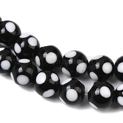 Бусины лэмпворк  LAMP-D002-10mm-01J-1