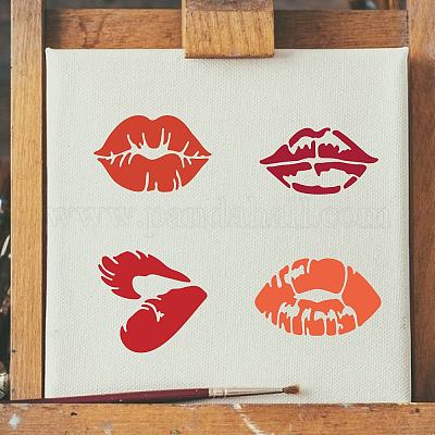 Шаблоны трафаретов для рисования из пластика для домашних животных DIY-WH0244-291-1