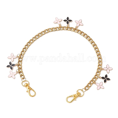 Цепочка-подвеска из эмалевого сплава с кубинскими звеньями из нержавеющей стали 304 FIND-JF00160-03-1