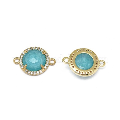 Соединители звеньев из натуральных / синтетических драгоценных камней G-E526-34-1