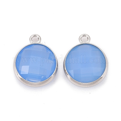 Латунь стекло амулеты KK-C228-01P-1